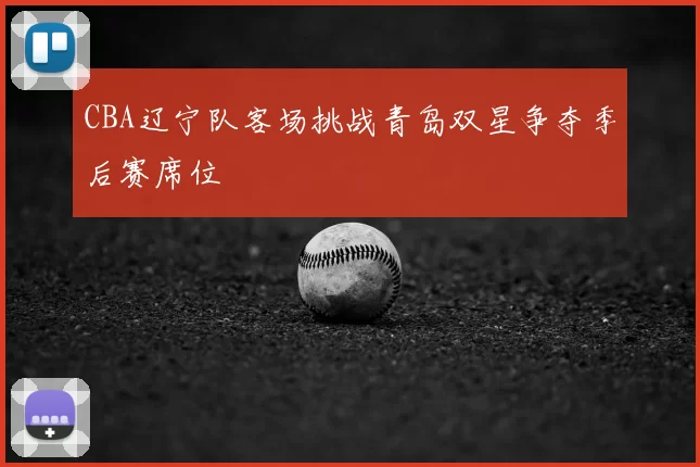 CBA辽宁队客场挑战青岛双星争夺季后赛席位