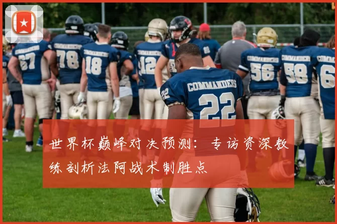 世界杯巅峰对决预测:专访资深教练剖析法阿战术制胜点